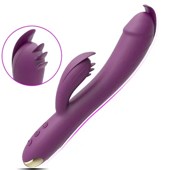 Вибратор заек Стимулатор на Клитора и G-точката на Секс-Играчки За Възрастни USB Зареждане на Женската Вагина е Женски Мастурбатор Вибратори за Жени ZD0376