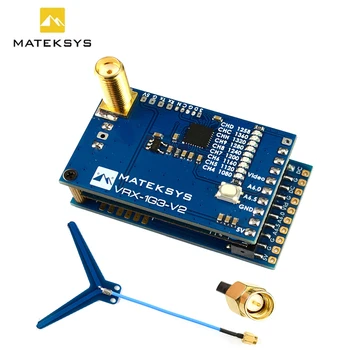 MATEK Система MATEKSYS VRX-1G3-V2 1,2 1,2 Ghz г 9CH Широколентов FPV Видеоприемник за RC FPV Състезателни Дрон Очила на Монитора на Далечни разстояния