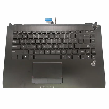 OVY US Клавиатура с подсветка за ASUS G46VW Английски черен смяна на Клавиатурата C капак акцент за ръце 0KNB0-4622US00 13N0-N8A0601 се продава