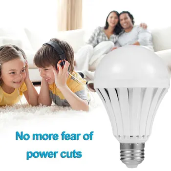 Лампа за аварийно Осветление LED 5W E27 B22 Лампа Акумулаторна Интелектуална Лампа Энергосберегающая Акумулаторна Лампа Осветление