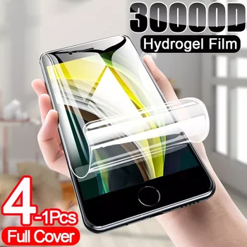 Гидрогелевая филм с пълно покритие За iPhone 11 12 13 Pro Max Mini Защитно Фолио за екрана на iPhone 11 7 8 6 S Plus X XR XS MAX SE 2020