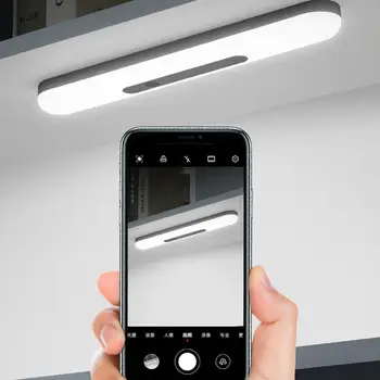 Датчик за Движение, Нощно LED PIR Датчик за Движение, Ивица Светлина USB Акумулаторна Шкаф Шкаф Лампа За Спални