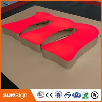 Лого на магазина знак смола табели, табели, изработени по поръчка табели, външна Реклама букви знак LED доказателства вода 3D