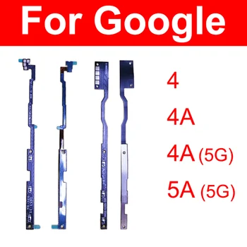 Гъвкав Кабел силата на Звука на Храна За Google Pixel 4 4A 5A 4G 5G Странични Бутони Клавиш за сила на Звука Хранене Гъвкава Лента Резервни Части