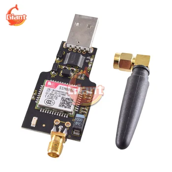 USB-GSM Модул SIM800C Модул CH340t с функция Bluetooth quadband телефони GSM/GPRS Радиостанцията на кратки Съобщения с Антена