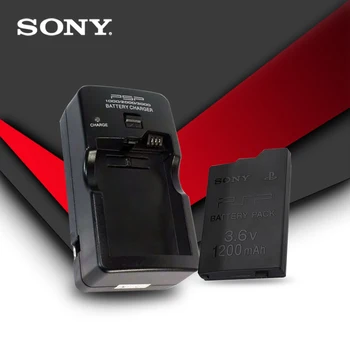 1 бр. за Sony PSP2000 PSP3000 Обзавеждане за PSP 2000 Обзавеждане за PSP 3000 Геймпад PlayStation Portable Контролер 1200 ма Подмяна на Батерии И Зарядно Устройство