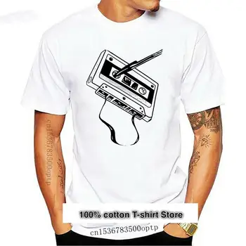 Camiseta clásica de Cassette Old Skool ал hombre, camisa Retro de mezcla de Audio y música, s-xl, para Dj, verano, 2021