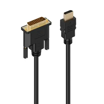 HDMI към DVI-D Адаптер Видео Кабел-HDMI Мъжки към DVI Мъжки към HDMI към DVI Кабел 1080p LCD и led монитор с висока резолюция