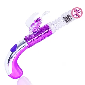 Нов пистолетен тип USB зарядно устройство ще захранване на нож, растягивающая вибрация, вибриращ масажор за люлка на фаллоимитатора на G-точката, играчки за възрастни секс за жените
