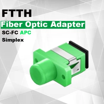 FASO 50-500 бр. Fiber Connector Simplex SC-ФК APC Адаптер Conector Fibra Optica