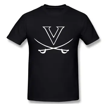 Вирджиния мъжка Тениска Тениска Ризи Памучни Летни Блузи, Тениски С Къс Ръкав Тениски Тениска Дамска