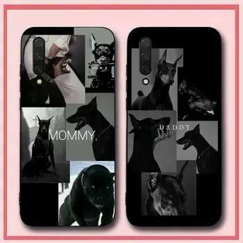 Домашни любимци Такса куче Доберман Калъф за Телефон Xiaomi mi 5 6 8 9 10 lite pro SE Mix 2s 3 F1 Max2 3